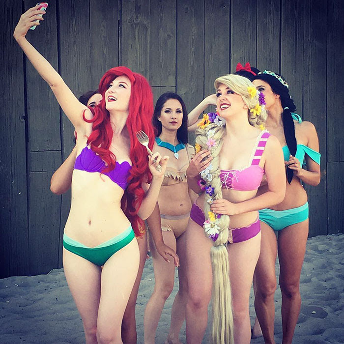 disney girls bikini