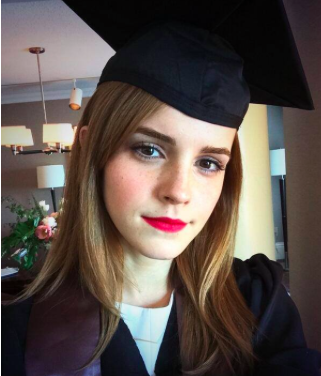 Emma Watson Graduation