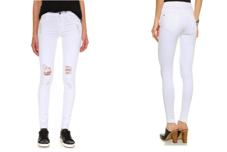 James Jeans Twiggy Ultra Flex White Leggings Jeans