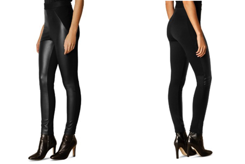 Karen Miller Faux Leather Leggings