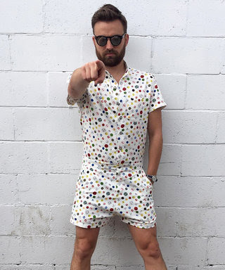 What a Male Romper Looks Like on Real Guys - Five Real Men Wear a Bro Romper