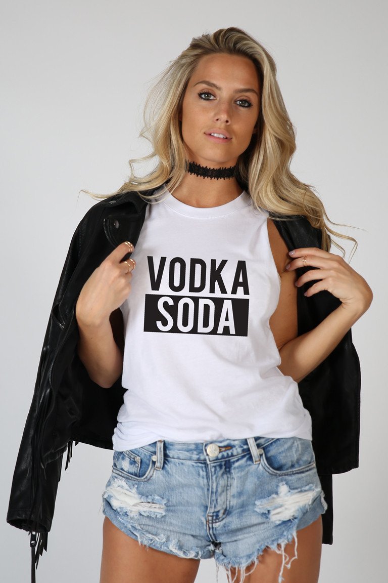 Shop Betches Vodka Soda Tank