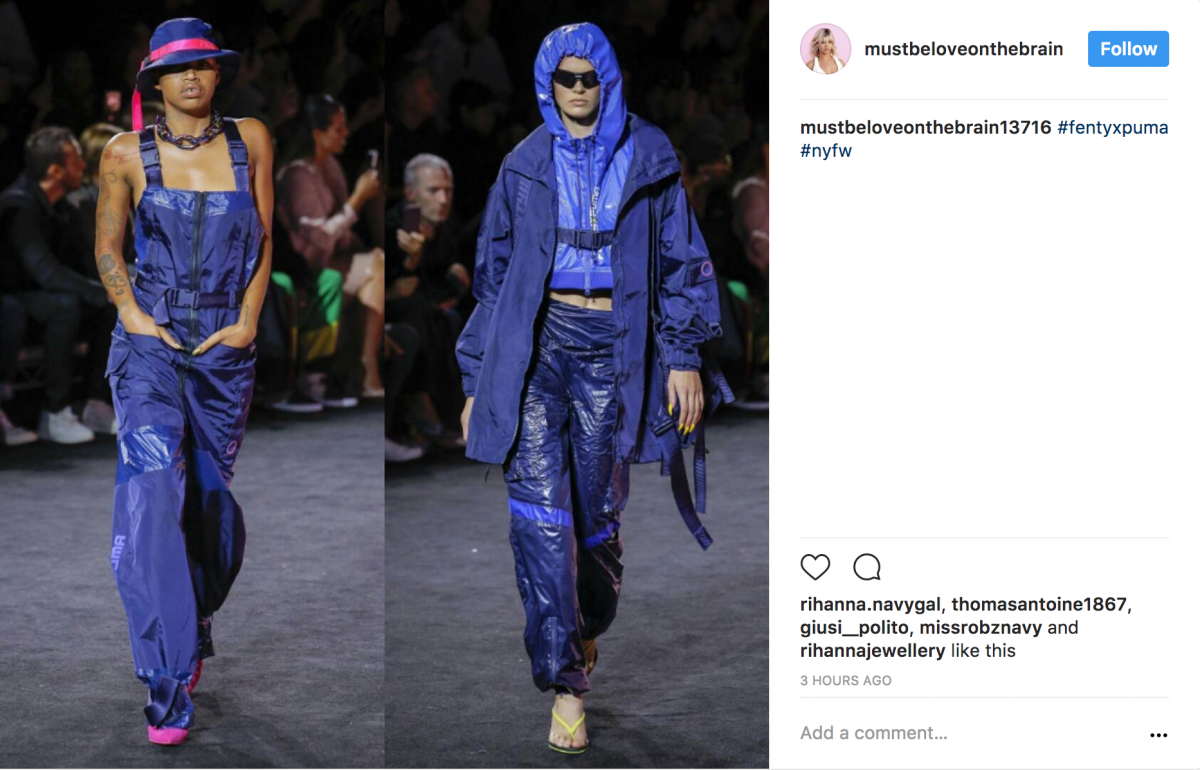 Fenty x Puma NYFW