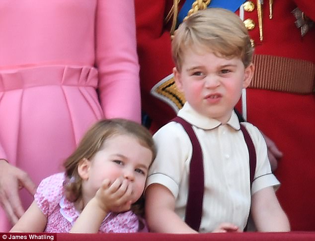 Prince George and Princess Charlotte RBF