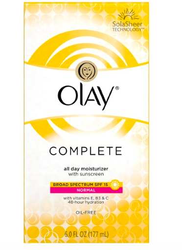 Olay Complete All Day Moisturizer Normal Skin SPF 15