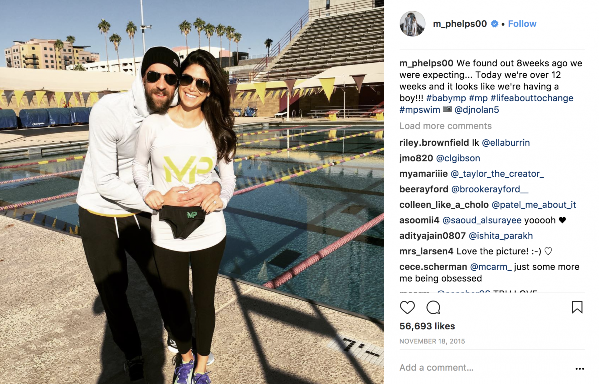 Michael Phelps Baby Announcement