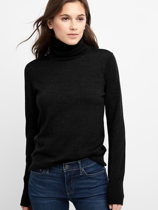 gap black turtleneck